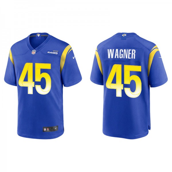 Men's Bobby Wagner Los Angeles Rams Royal Game Jer...