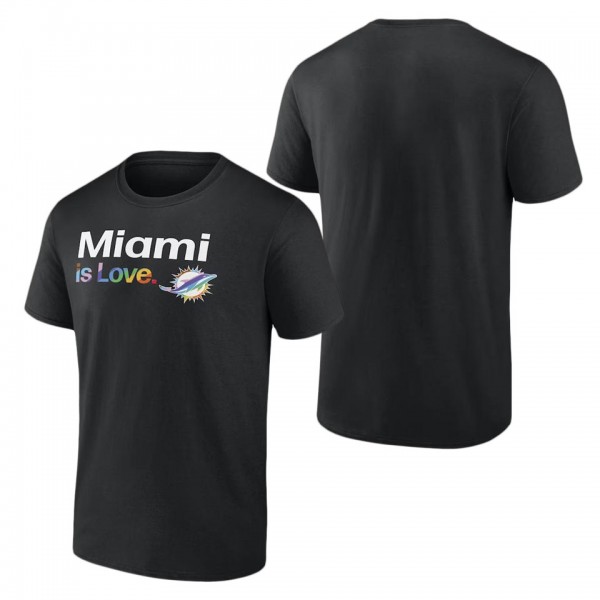 Men's Miami Dolphins Fanatics Branded Black City P...