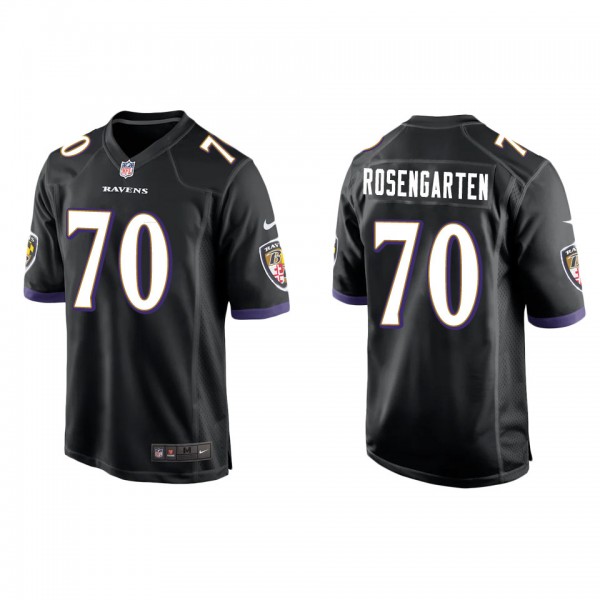 Men's Roger Rosengarten Baltimore Ravens Black Gam...