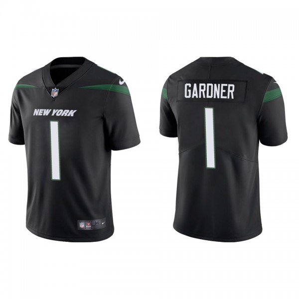 Men's New York Jets Sauce Gardner Black 2022 NFL D...
