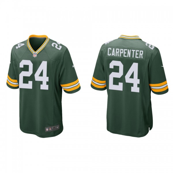 Men's Green Bay Packers Tariq Carpenter Green Game Jersey