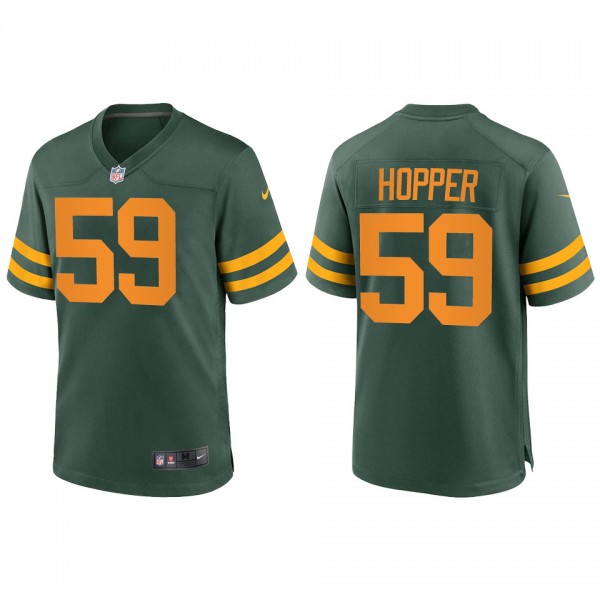 Men's Ty'Ron Hopper Green Bay Packers Green Altern...