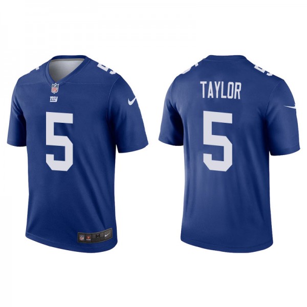 Men's New York Giants Tyrod Taylor Royal Legend Je...