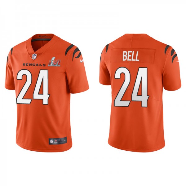 Men's Cincinnati Bengals Vonn Bell Orange Super Bo...