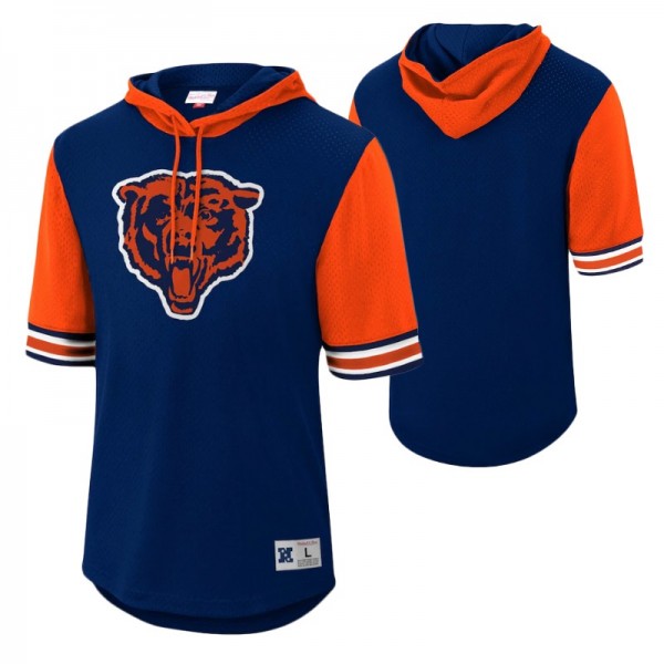 Chicago Bears Mesh Buzzer Beater Pullover Mitchell...