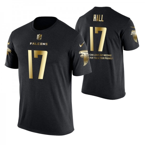 Men - Atlanta Falcons #17 Marvin Hall Nike Golden ...