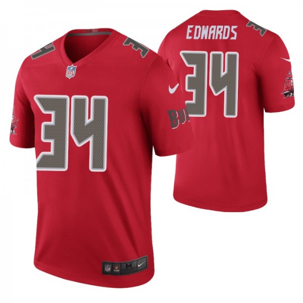 Mike Edwards Tampa Bay Buccaneers Red 2019 NFL Dra...