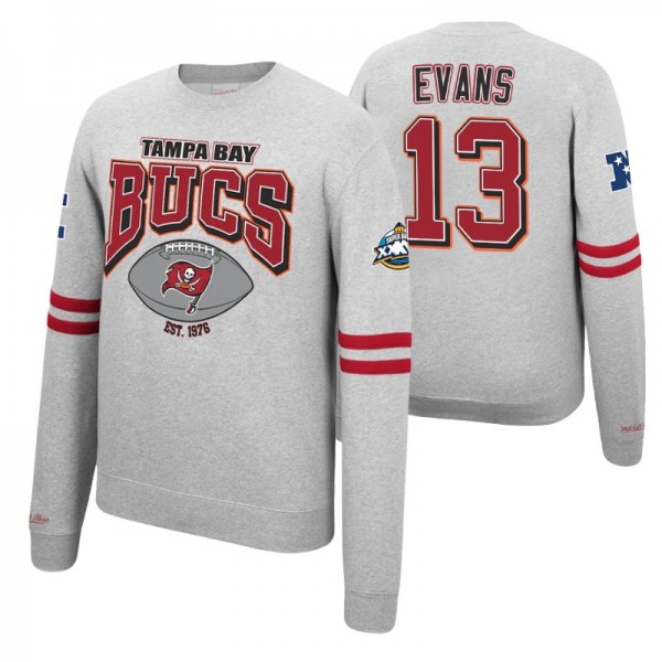 Tampa Bay Buccaneers No. 13 Mike Evans Sweatshirt ...