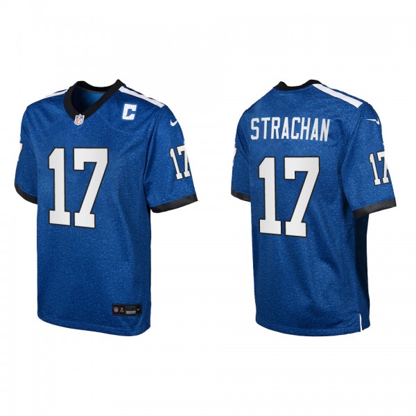 Mike Strachan Youth Indianapolis Colts Royal India...