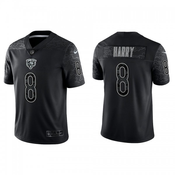 N'Keal Harry Chicago Bears Black Reflective Limite...