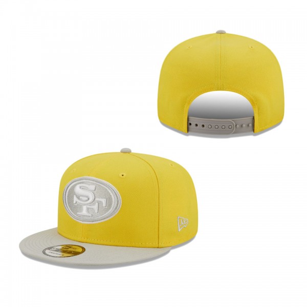 Yellow Gray San Francisco 49ers Two-Tone Color Pac...
