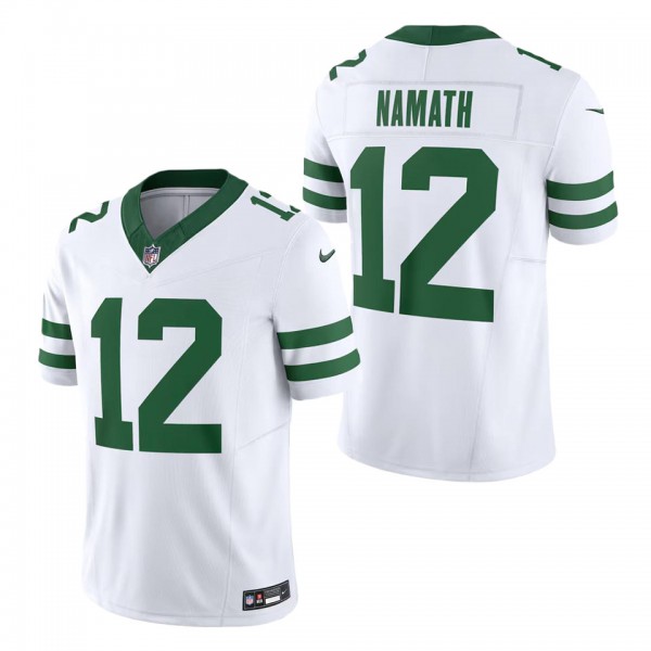 Men's New York Jets Joe Namath Legacy White Vapor ...
