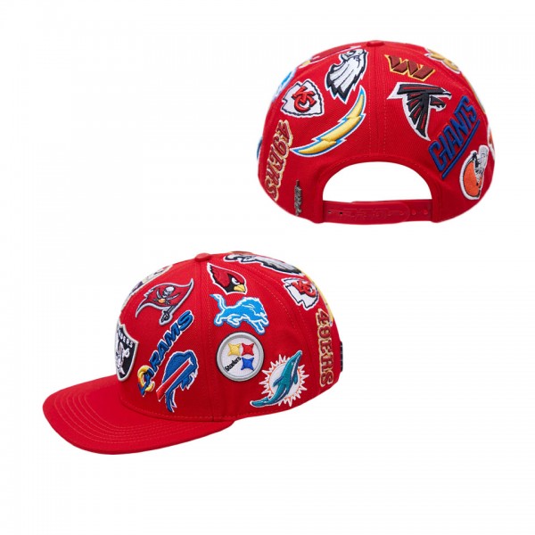 Men's NFL Pro Standard Red All Over Pro League Sna...