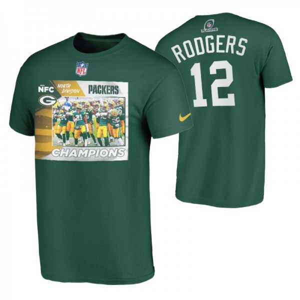 2020 NFC Champions Green Bay Packers #12 Aaron Rod...