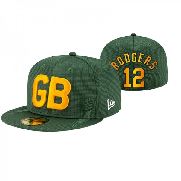 Green Bay Packers New Era Aaron Rodgers #12 Green ...
