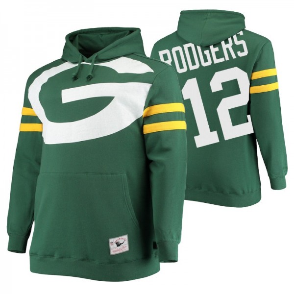 Green Bay Packers Aaron Rodgers 12 #Green Big Face...