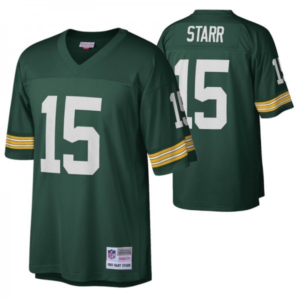 Men's Green Bay Packers Bart Starr Green Legacy Re...