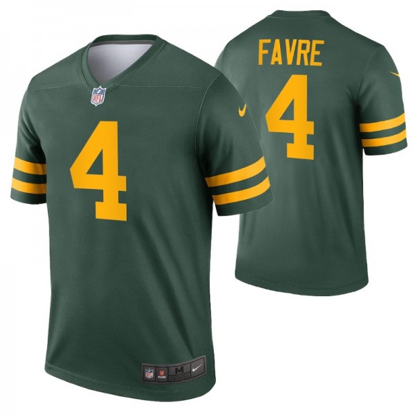 Brett Favre #4 Green Bay Packers Green Alternate L...