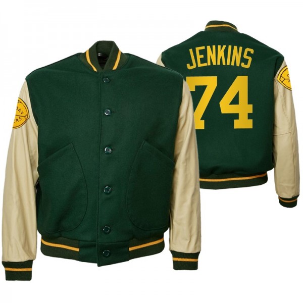Elgton Jenkins Green Bay Packers Green Authentic 1...
