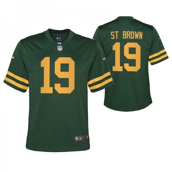 Green Bay Packers Equanimeous St. Brown #19 Green ...