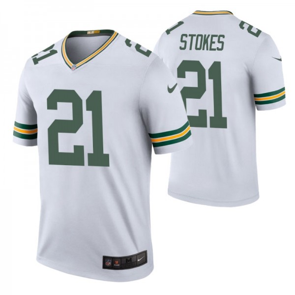 Green Bay Packers 21 #Eric Stokes 2021 NFL Draft W...