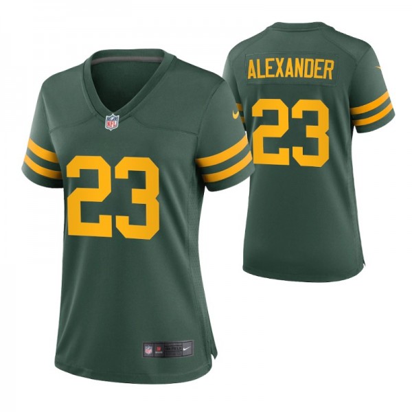 Women's Green Bay Packers Jaire Alexander #23 Gree...