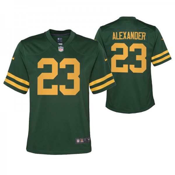 Green Bay Packers Jaire Alexander #23 Green Altern...