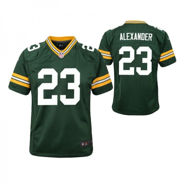 Green Bay Packers Jaire Alexander #23 Green Game Y...