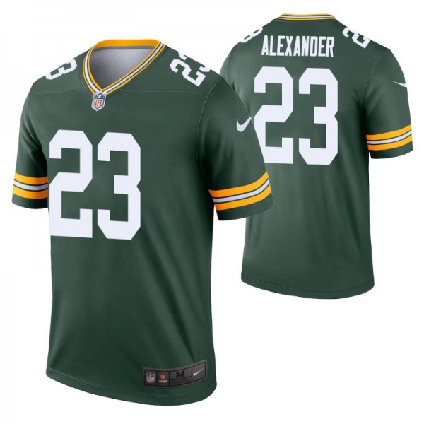 Men's Jaire Alexander #23 Green Bay Packers Green ...