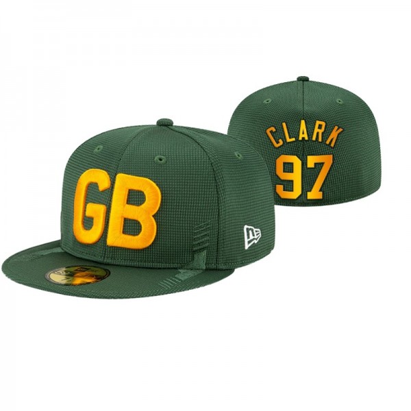 Green Bay Packers New Era Kenny Clark #97 Green 20...