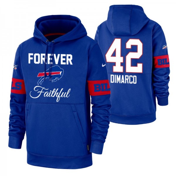 Patrick DiMarco Buffalo Bills Royal Team Logo Hoodie Forever Faithful