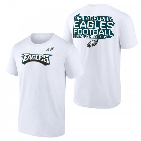 Philadelphia Eagles Fanatics Branded White Hot Sho...