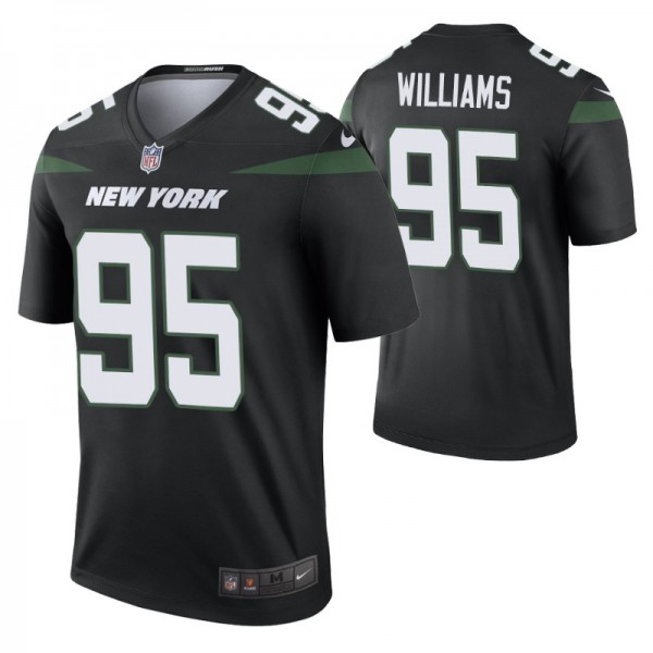 Quinnen Williams New York Jets Black 2019 NFL Draf...