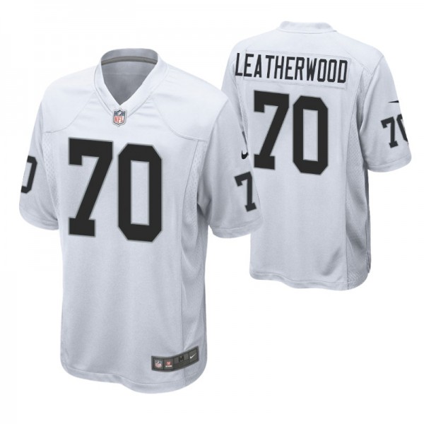Las Vegas Raiders 70 #Alex Leatherwood 2021 NFL Dr...