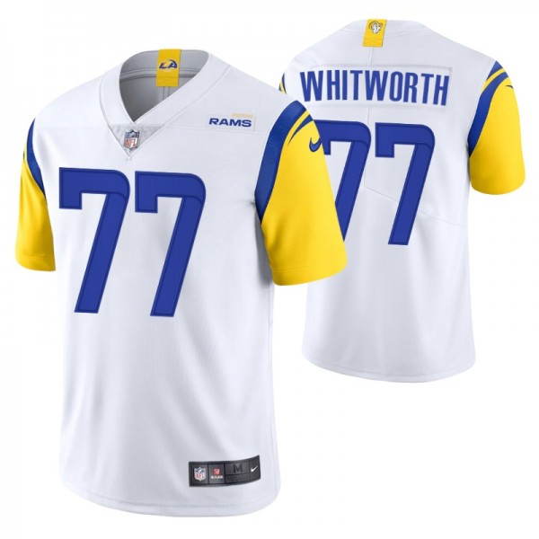 Andrew Whitworth NO. 77 Vapor Limited White Los An...