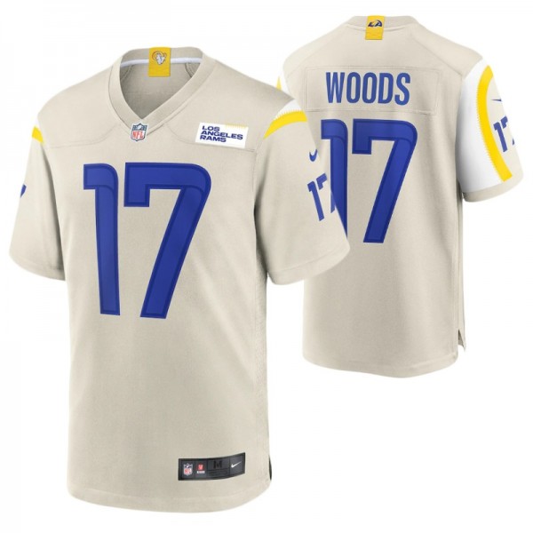 Los Angeles Rams Robert Woods #17 Game Bone Jersey