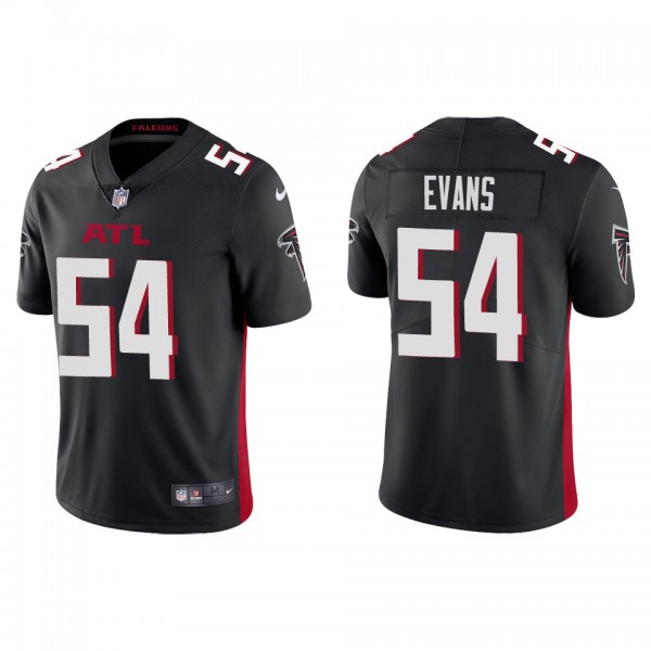 Men's Atlanta Falcons Rashaan Evans Black Vapor Li...