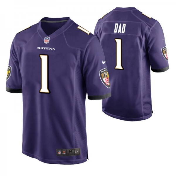 Baltimore Ravens 2021 Father's Day Purple Game Jer...