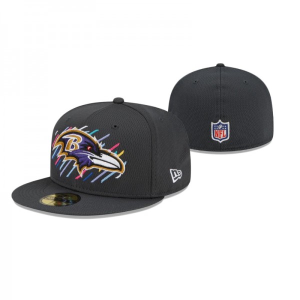 Baltimore Ravens 2021 NFL Crucial Catch Charcoal H...