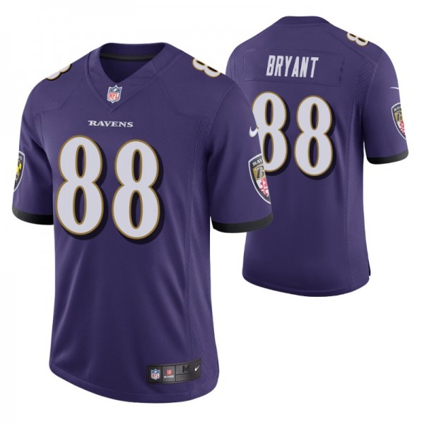 Baltimore Ravens Dez Bryant Vapor Limited Purple J...