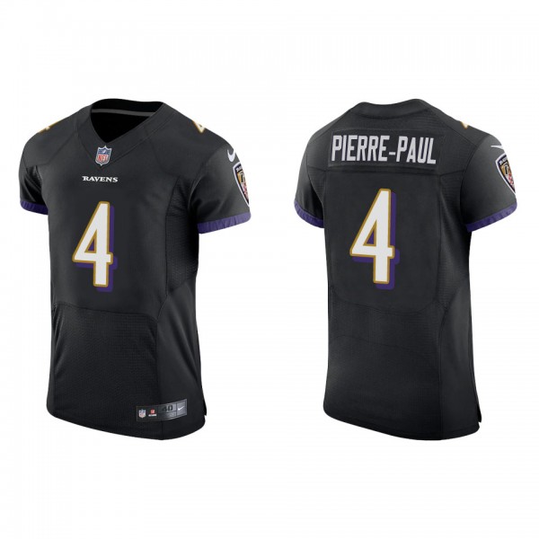 Men's Baltimore Ravens Jason Pierre-Paul Black Vap...
