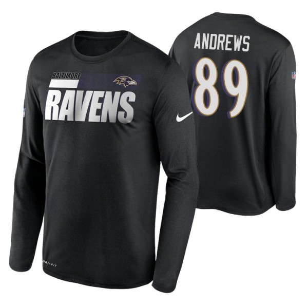 Baltimore Ravens Nike Mark Andrews #89 Sideline Im...
