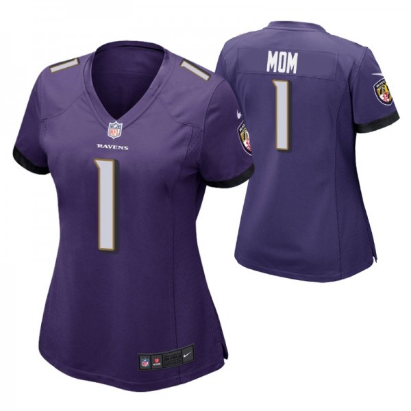 Baltimore Ravens Game 2021 Mother's Day Purple Jer...