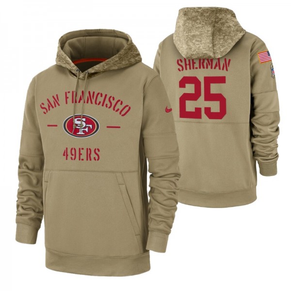 Richard Sherman San Francisco 49ers Tan 2019 Salut...
