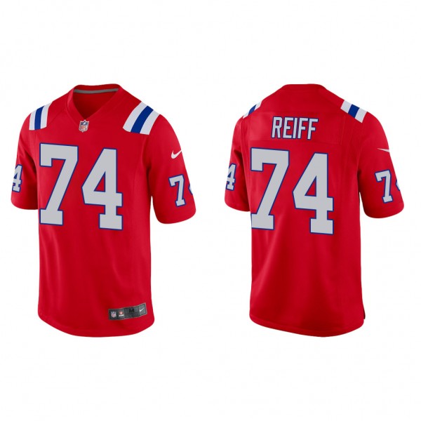 Men's Riley Reiff New England Patriots Red Alterna...