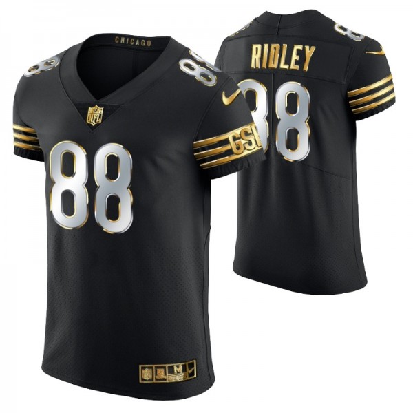 Chicago Bears Riley Ridley #88 Golden Edition Vapo...