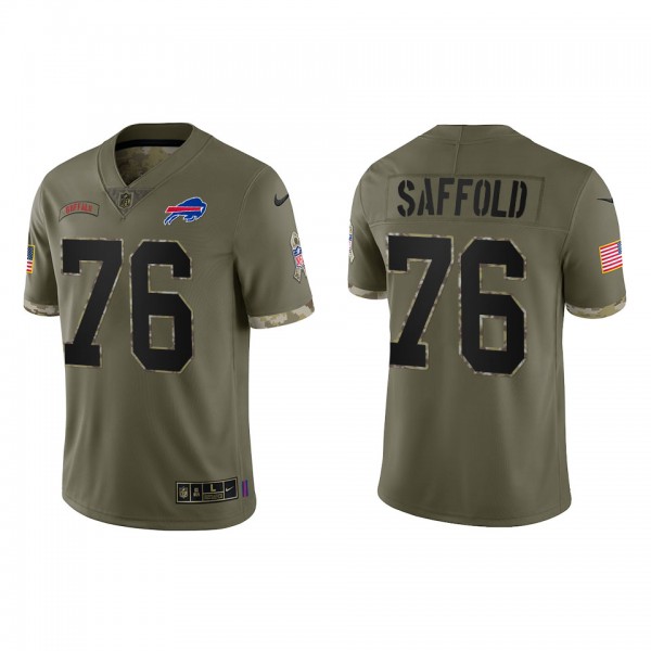 Rodger Saffold Buffalo Bills Olive 2022 Salute To ...