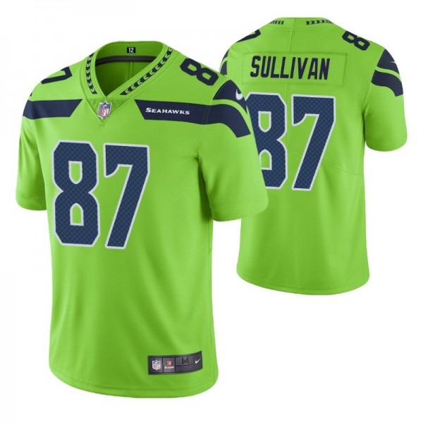 Seattle Seahawks Stephen Sullivan Color Rush Limit...