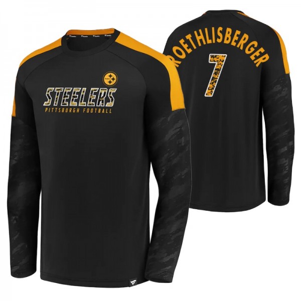 Pittsburgh Steelers Ben Roethlisberger Iconic Blac...