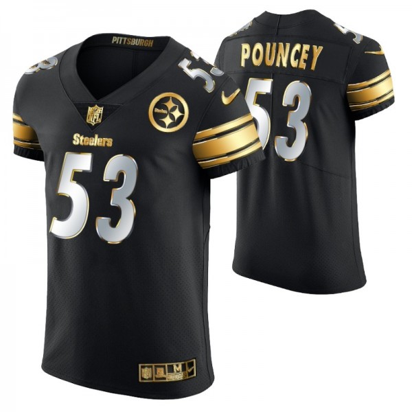Pittsburgh Steelers Maurkice Pouncey #53 Golden Ed...